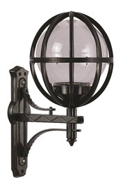 Opviq Lámpara de Pared Exterior BAP-68080-BSY-M2 Negro